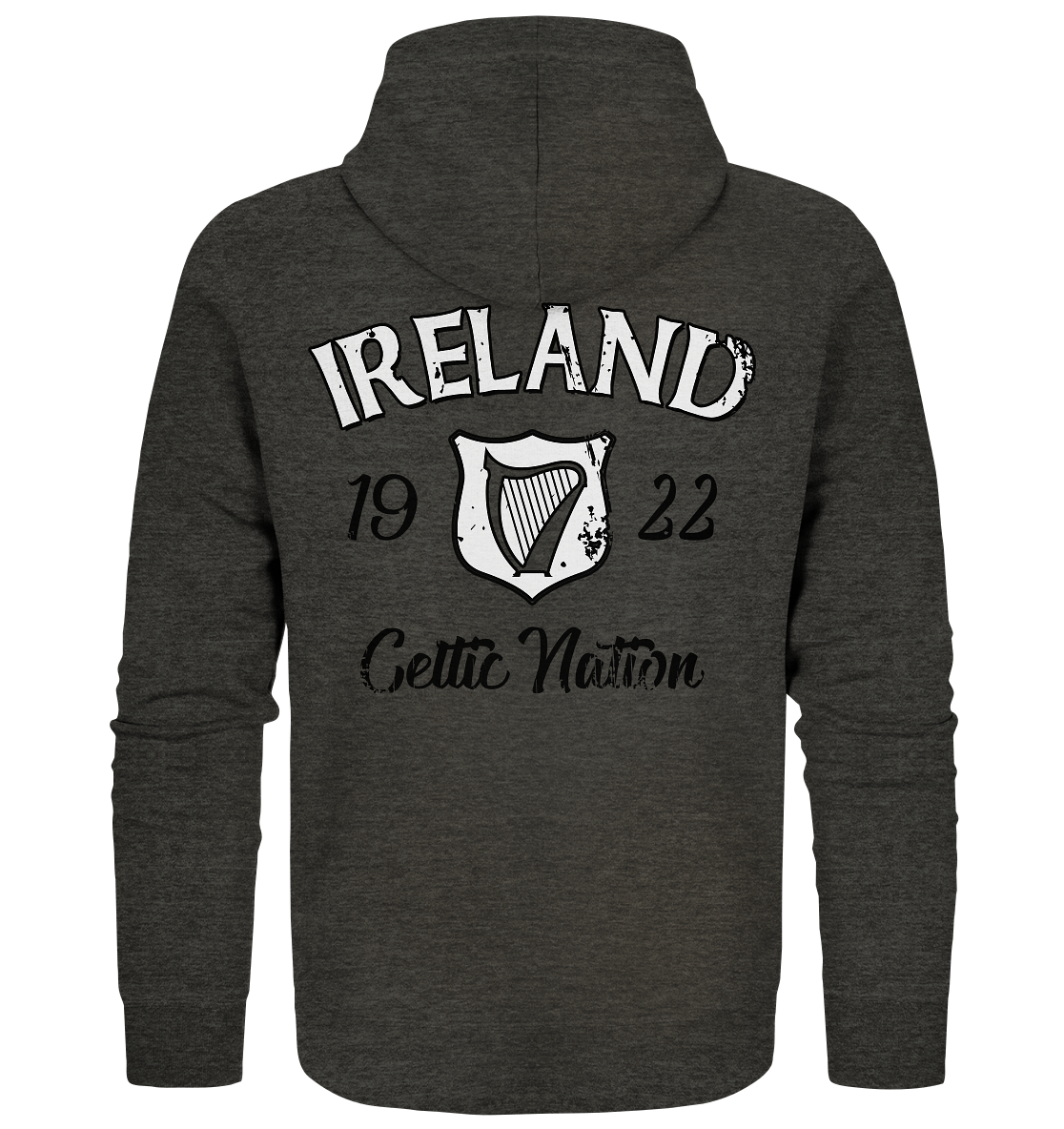 Ireland "Celtic Nation" - Organic Zipper