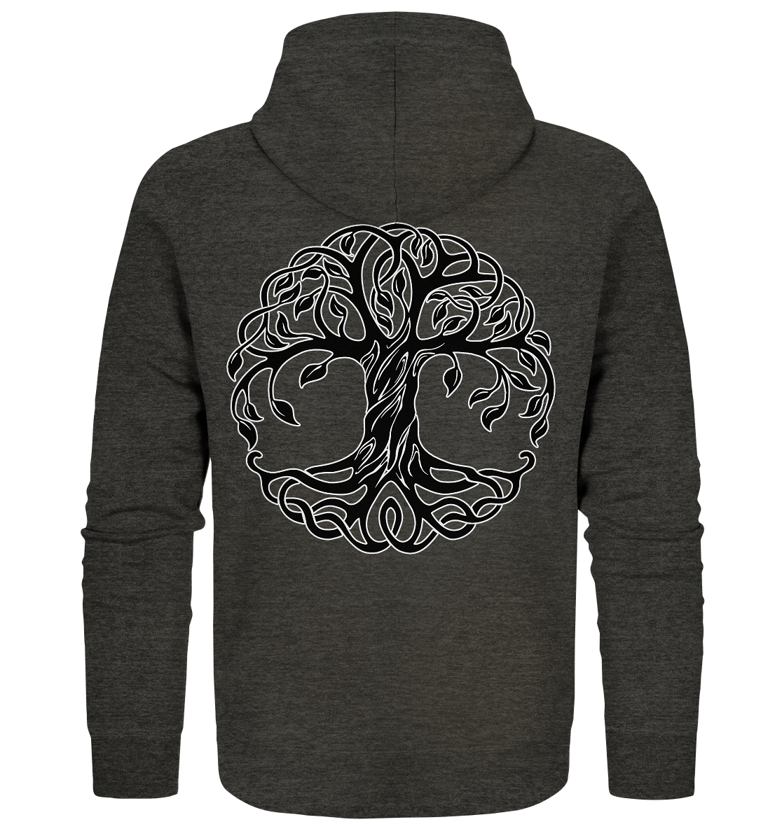 Celtic Tree - Organic Zipper