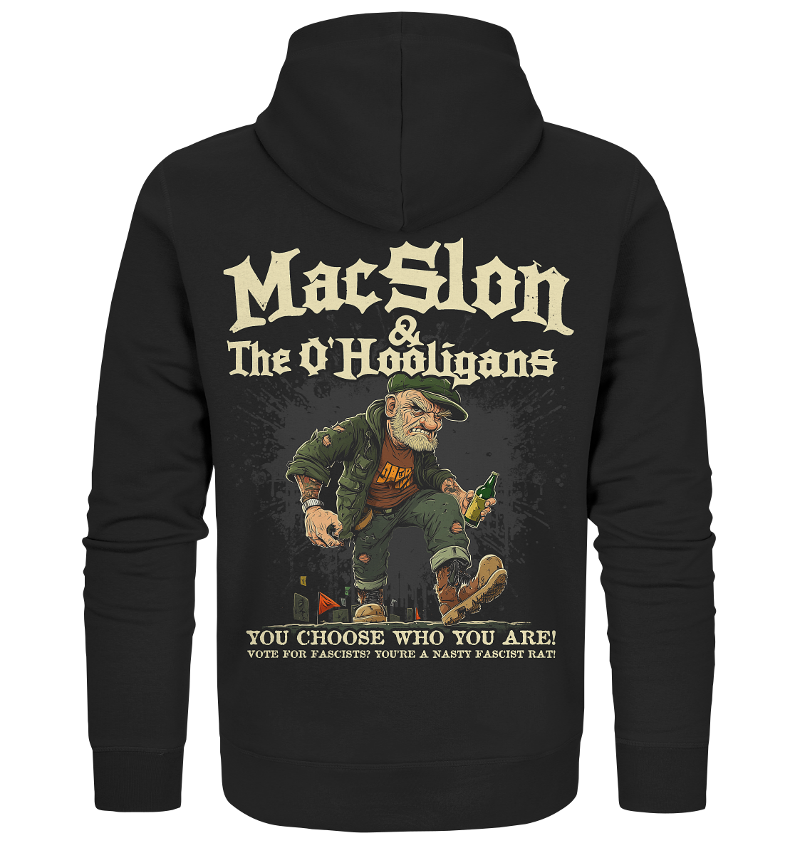 MacSlon & The O'Hooligans "You Choose Who You Are" - Organic Zipper