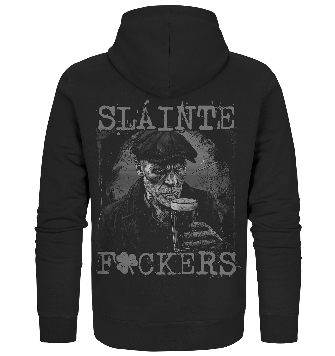 Sláinte "F*ckers / Irish Pub II"  - Organic Zipper