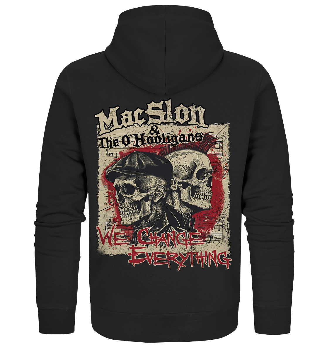 MacSlon & The O'Hooligans "We Change Everything" - Organic Zipper