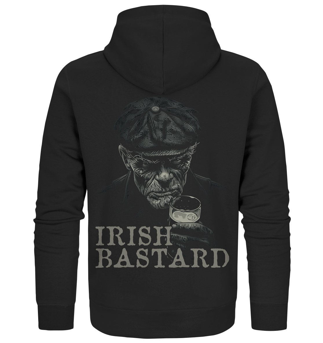 Irish Bastard "Old Irish Man VI"  - Organic Zipper