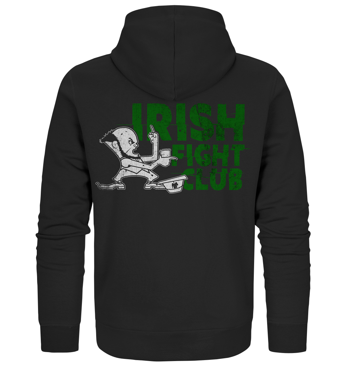 Irish Fight Club "Leprechaun I" - Organic Zipper