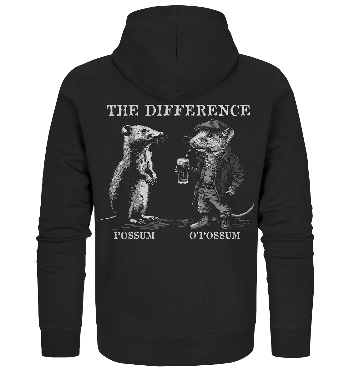 The Difference "Possum & O'Possum" - Organic Zipper