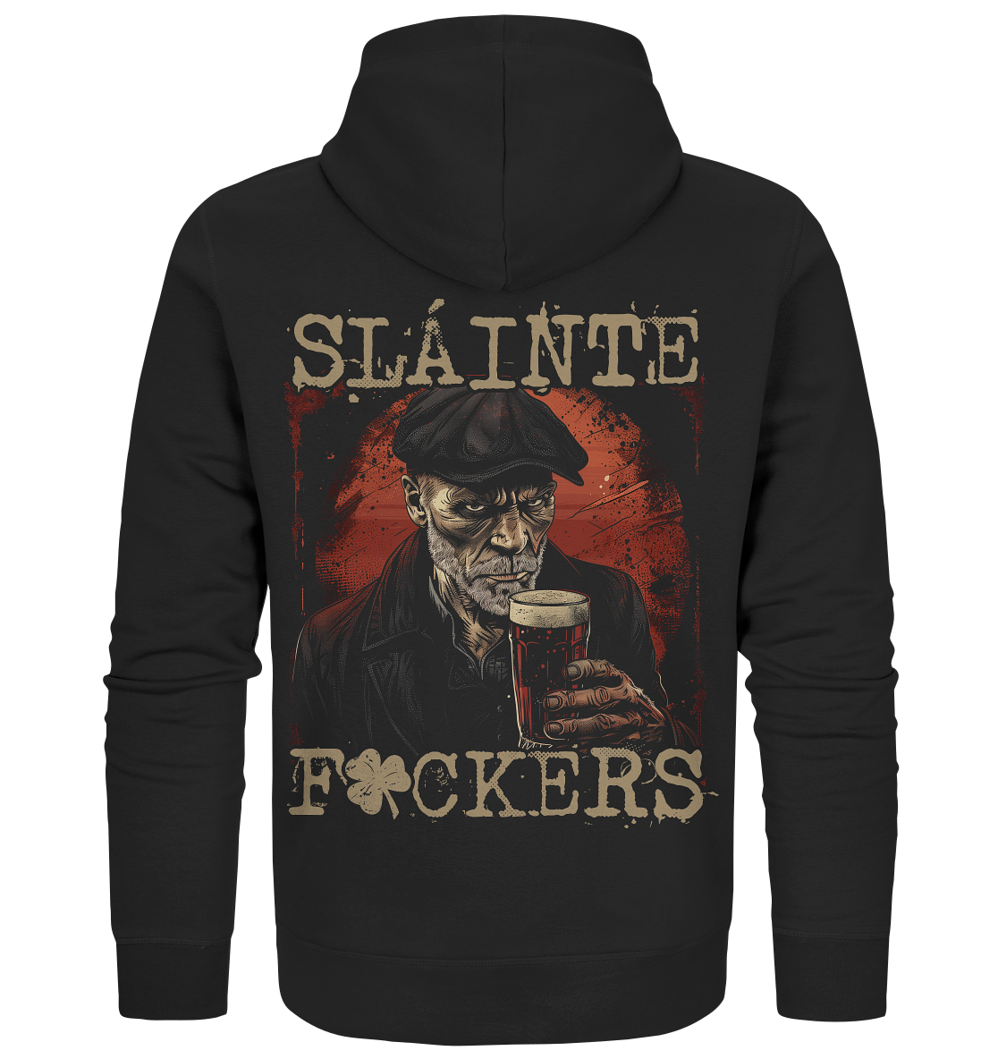 Sláinte "F*ckers / Irish Pub III" - Organic Zipper