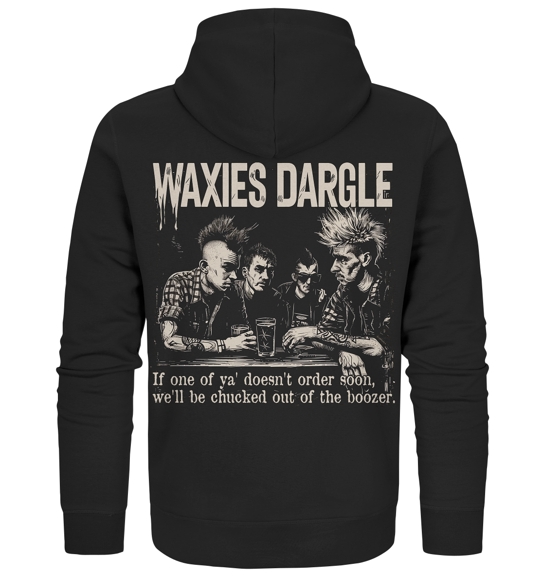 Waxies Dargle "Punks I" - Organic Zipper