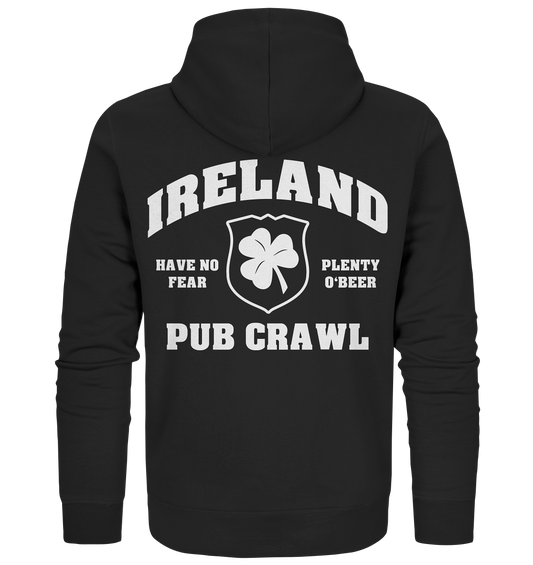 Ireland "Pub Crawl I" - Organic Zipper