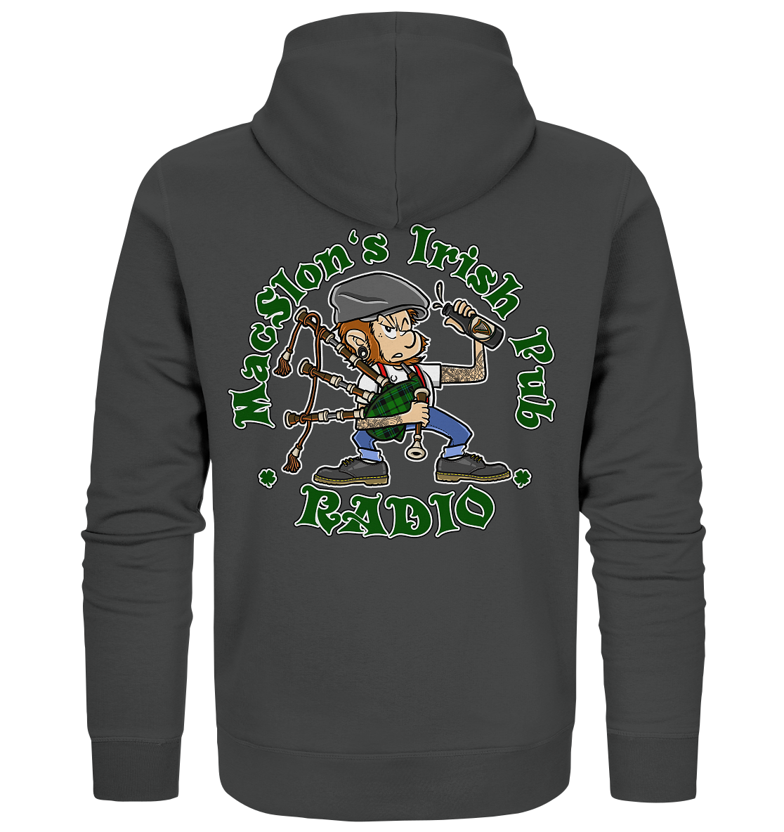 MacSlon's Radio "Classic Logo" - Organic Zipper