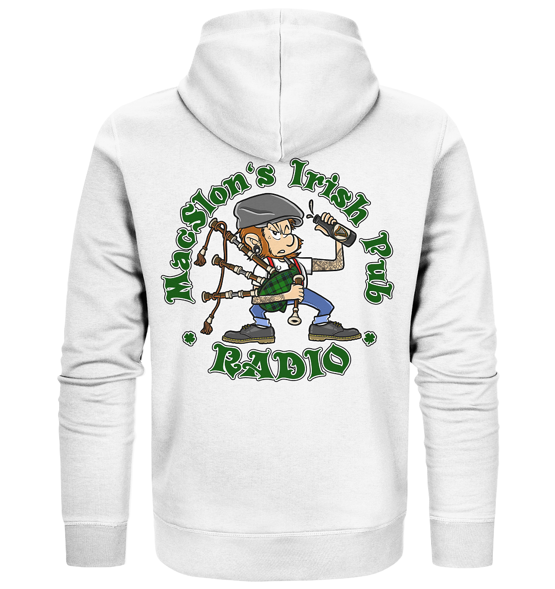 MacSlon's Radio "Classic Logo" - Organic Zipper