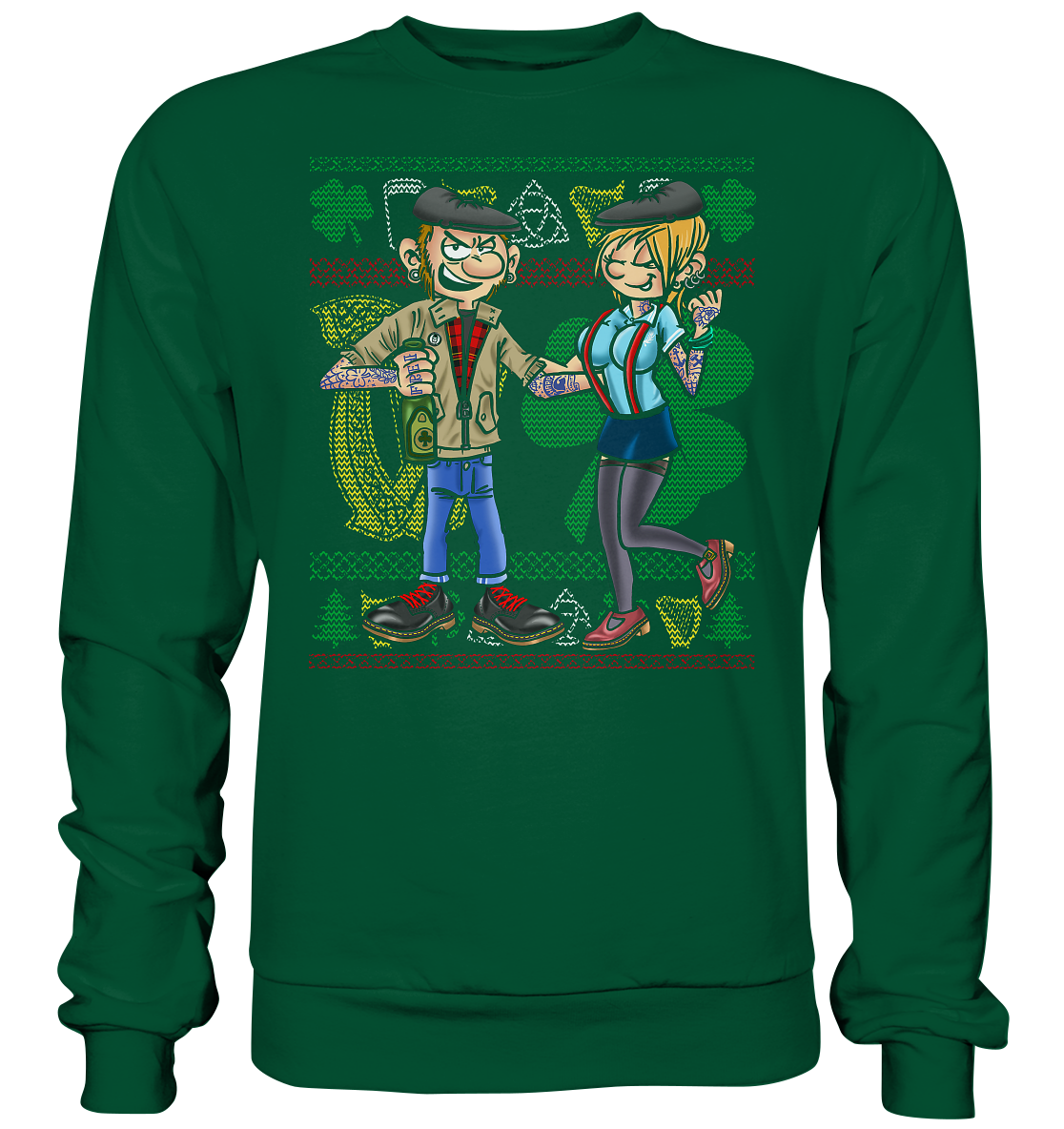 Irish Couple (Christmas) - Basic Sweatshirt