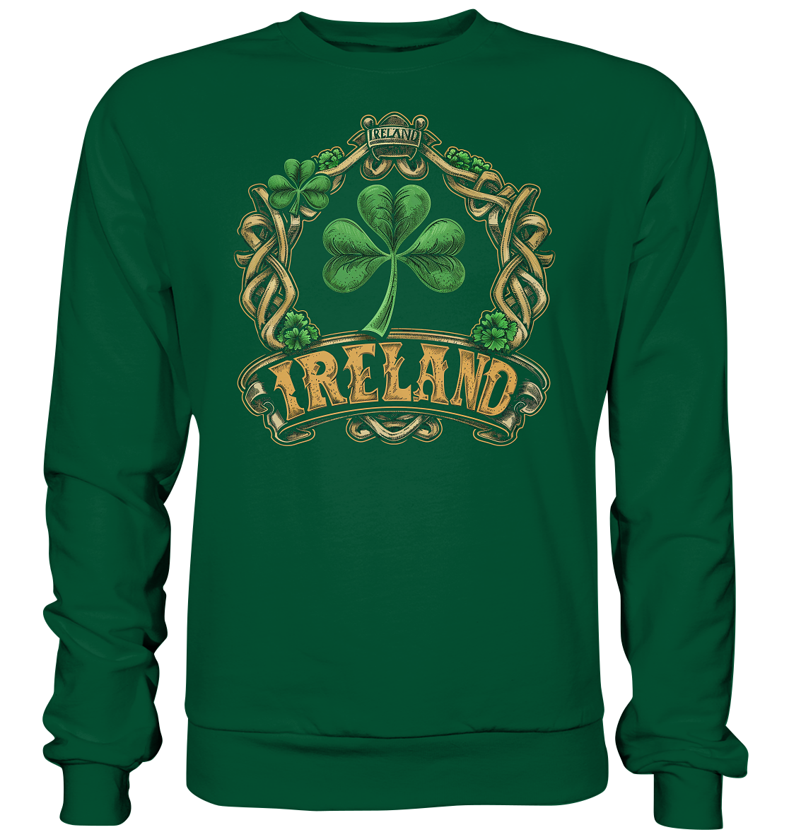 Ireland "Shamrock / Crest III" - Basic Sweatshirt