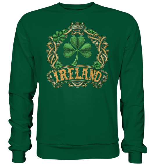 Ireland "Shamrock / Crest III" - Basic Sweatshirt