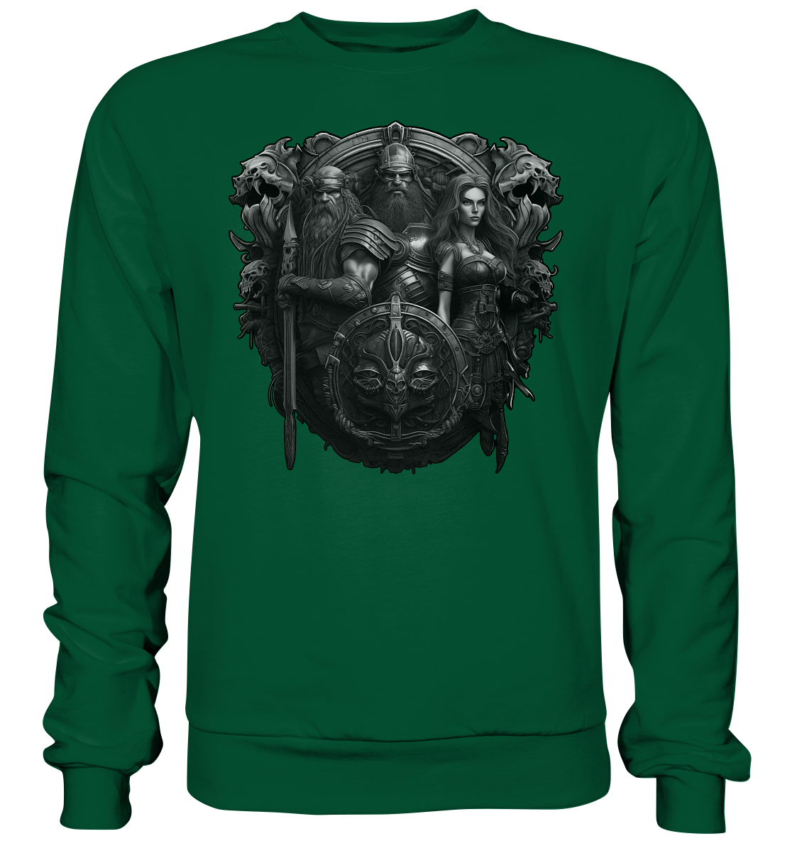 Celtic Warrior "Shield II" - Basic Sweatshirt