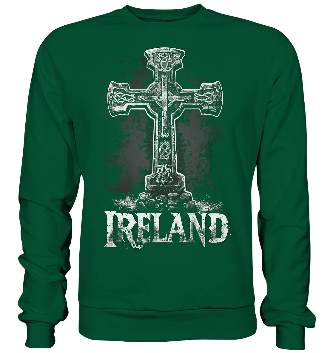 Ireland "Celtic Cross I"  - Basic Sweatshirt