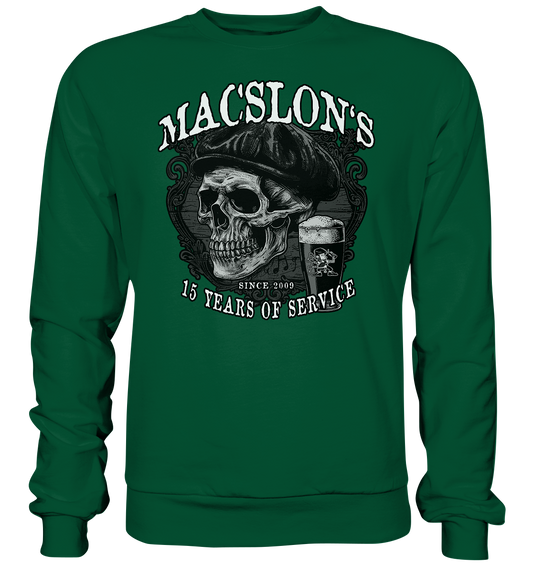 MacSlon's "15 Years Of Service II" - Basic Sweatshirt