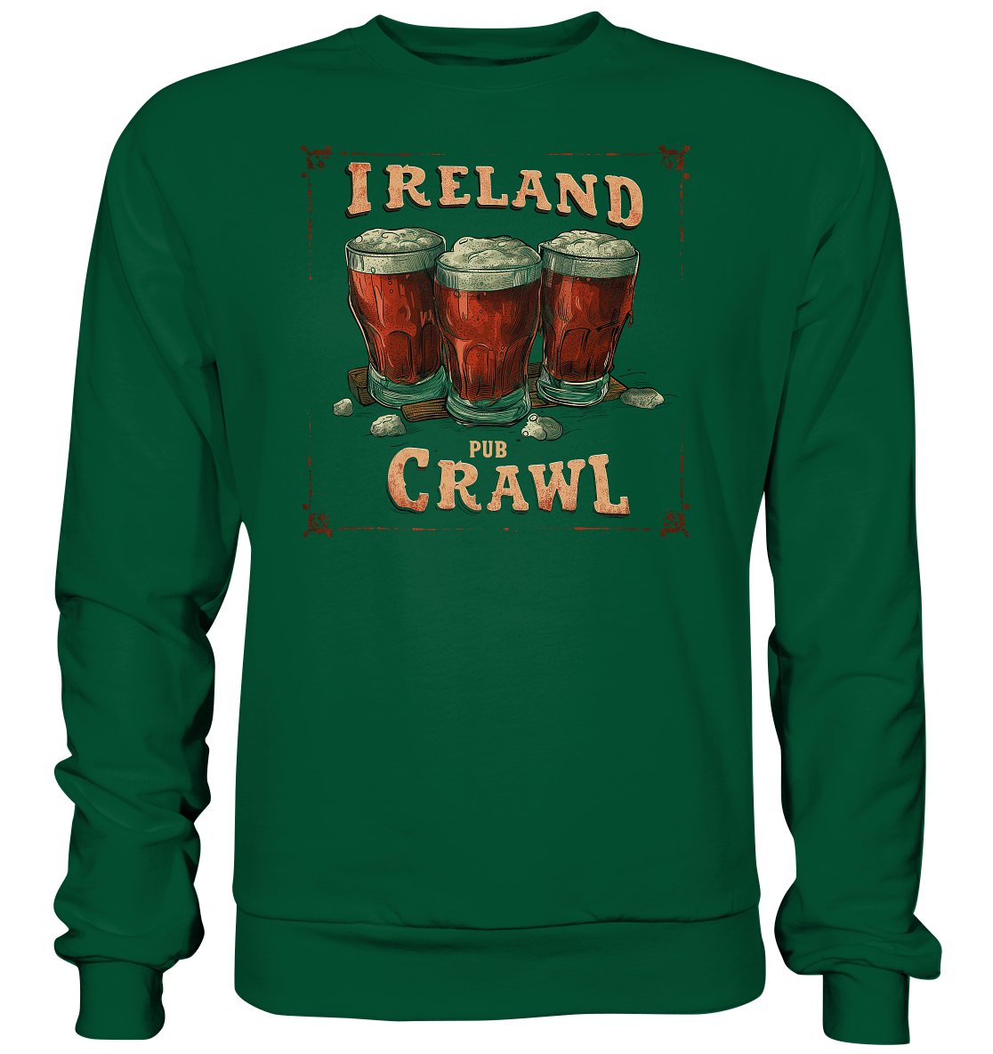 Ireland "Pub Crawl II" - Basic Sweatshirt