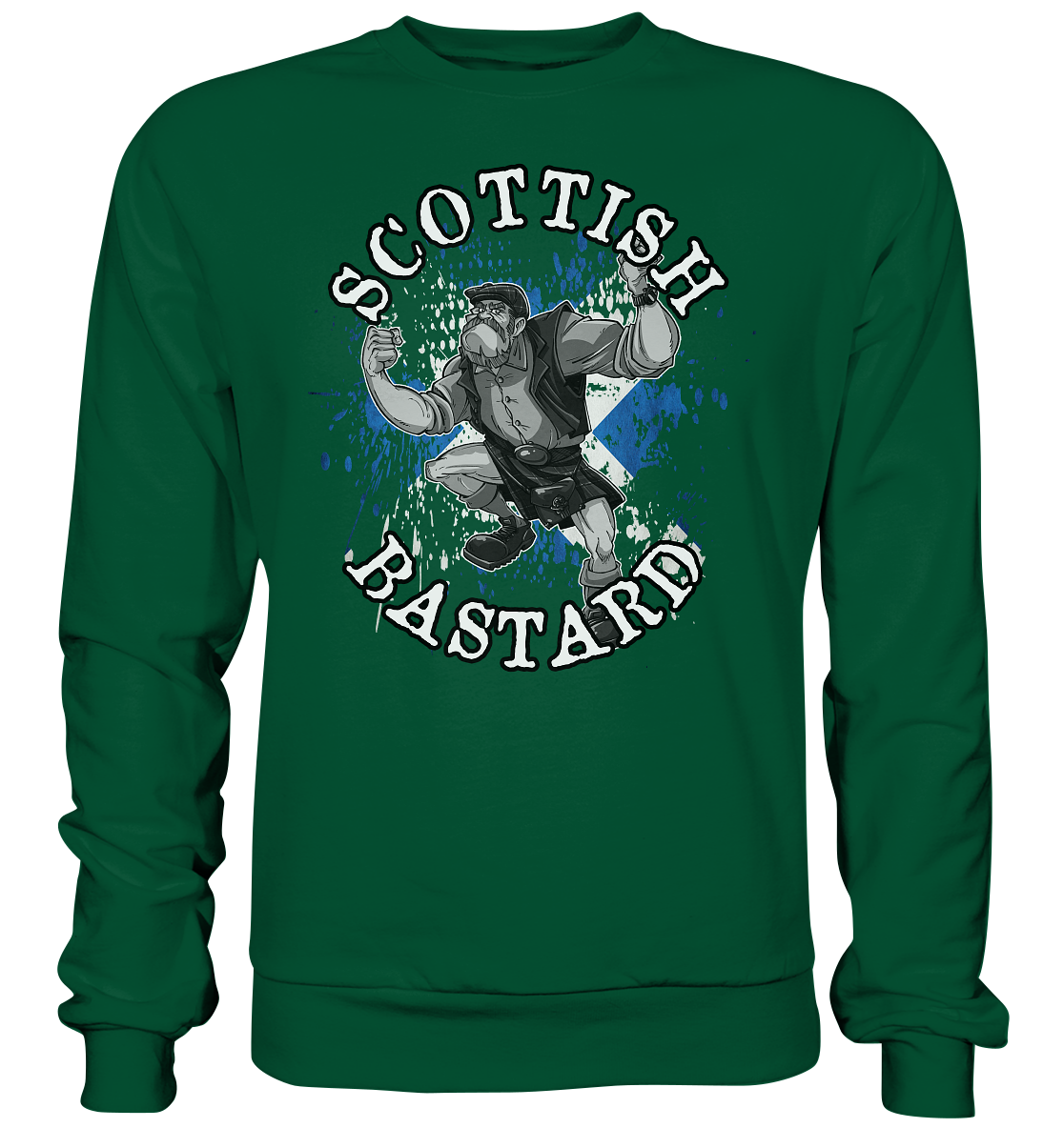 "Scottish Bastard" - Basic Sweatshirt