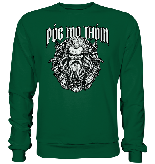 Póg Mo Thóin Streetwear "Celtic Warrior III" - Basic Sweatshirt