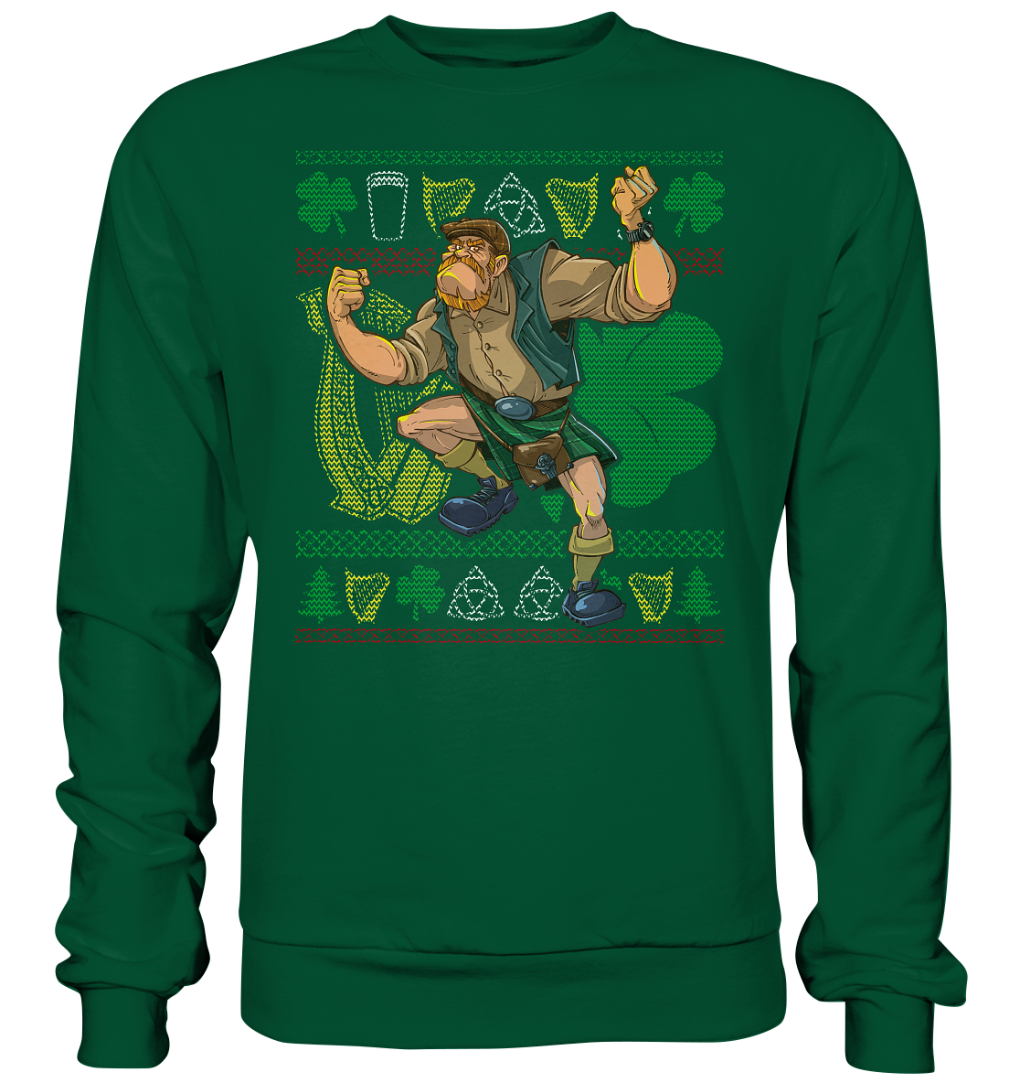 Irish Pub Fighter (Christmas) - Basic Sweatshirt