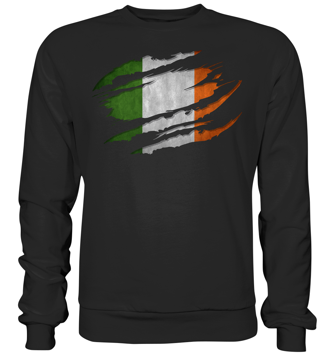 Ireland "Flag Scratch" - Basic Sweatshirt