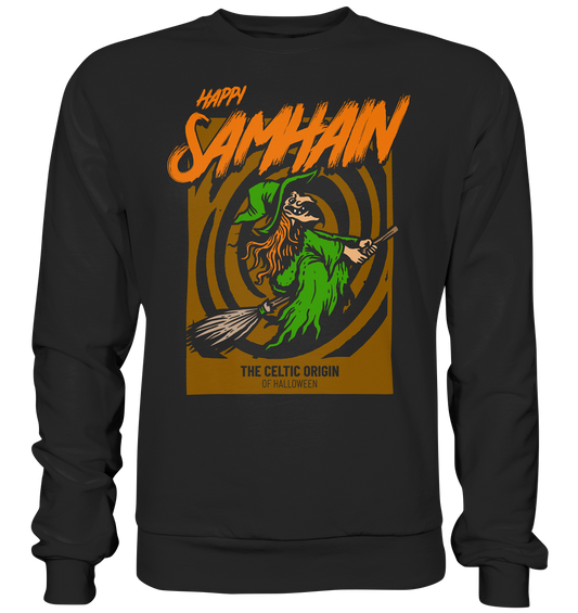 Happy Samhain "Witch" - Basic Sweatshirt