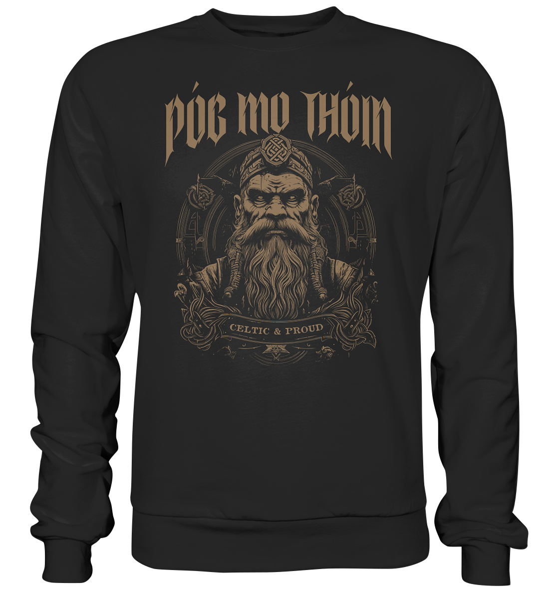 Póg Mo Thóin Streetwear "Celtic & Proud II" - Basic Sweatshirt