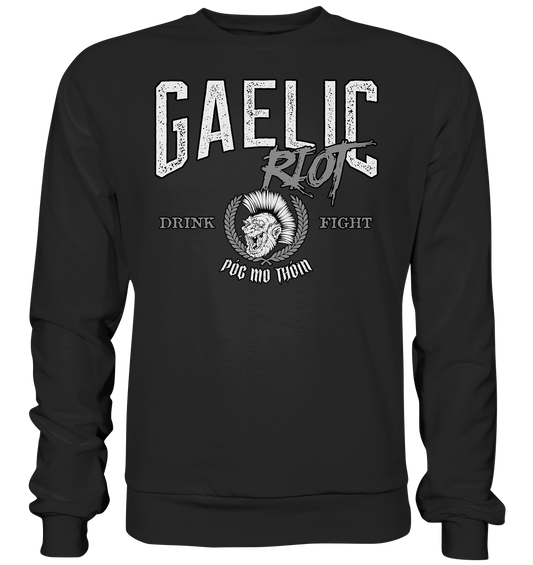 Póg Mo Thóin Streetwear "Gaelic Riot" - Basic Sweatshirt