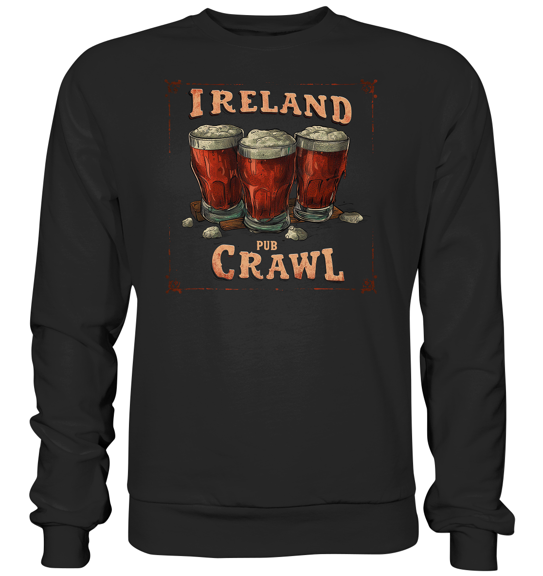 Ireland "Pub Crawl II" - Basic Sweatshirt