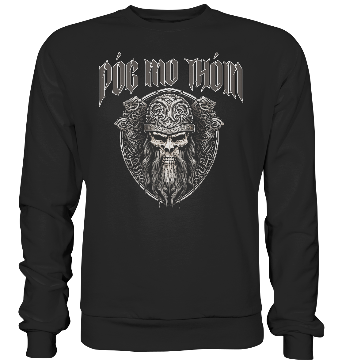 Póg Mo Thóin Streetwear "Celtic Warrior" - Basic Sweatshirt