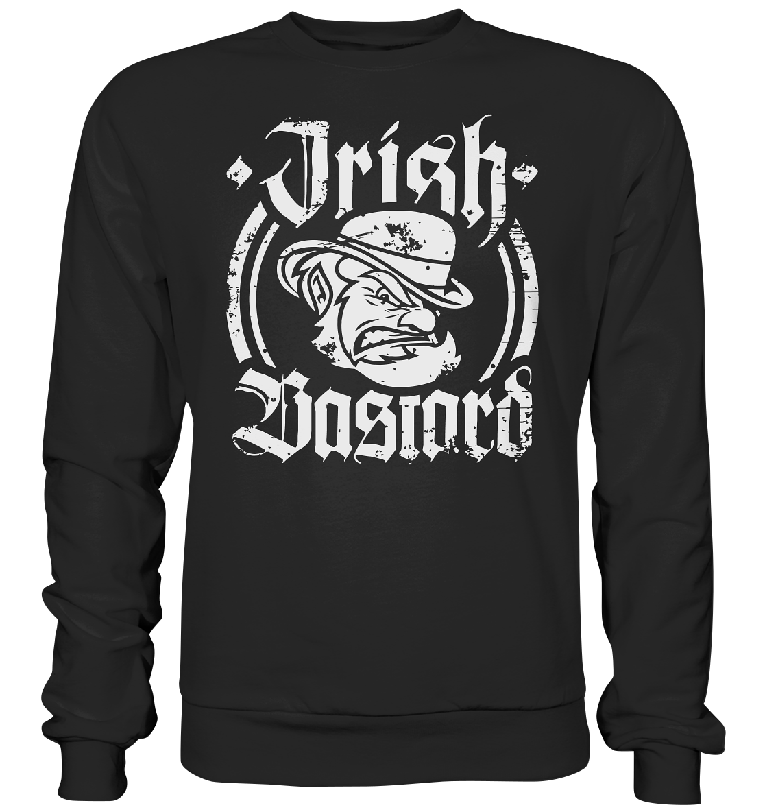 Irish Bastard "Leprechaun I"  - Basic Sweatshirt