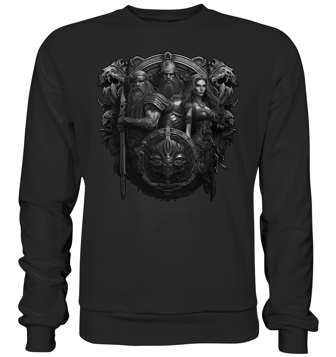 Celtic Warrior "Shield II" - Basic Sweatshirt