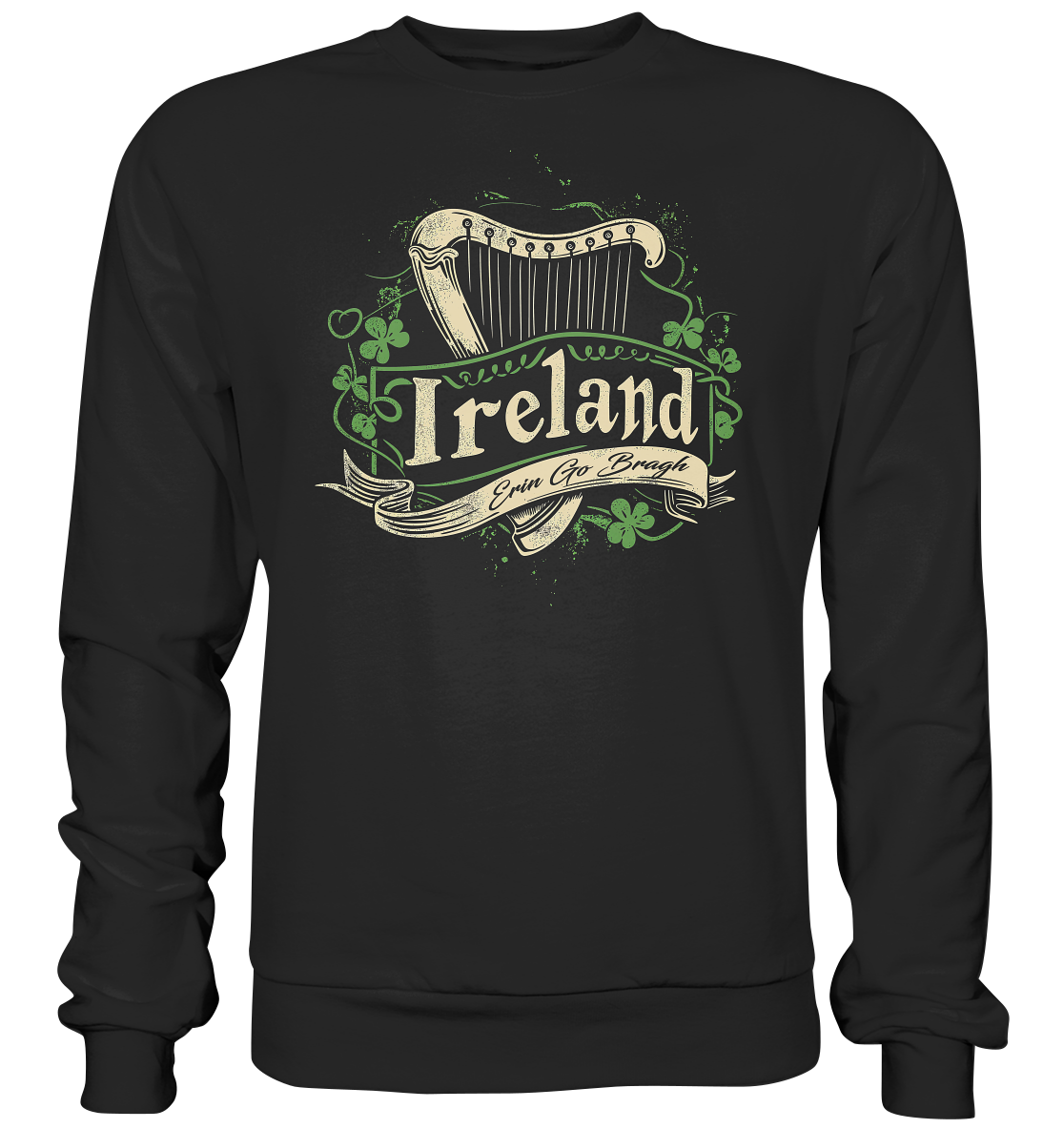 Ireland "Erin Go Bragh / Crest"  - Basic Sweatshirt