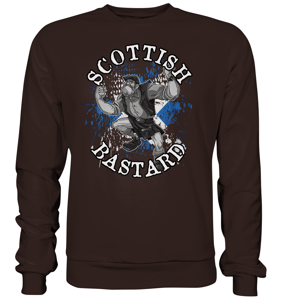 "Scottish Bastard" - Basic Sweatshirt