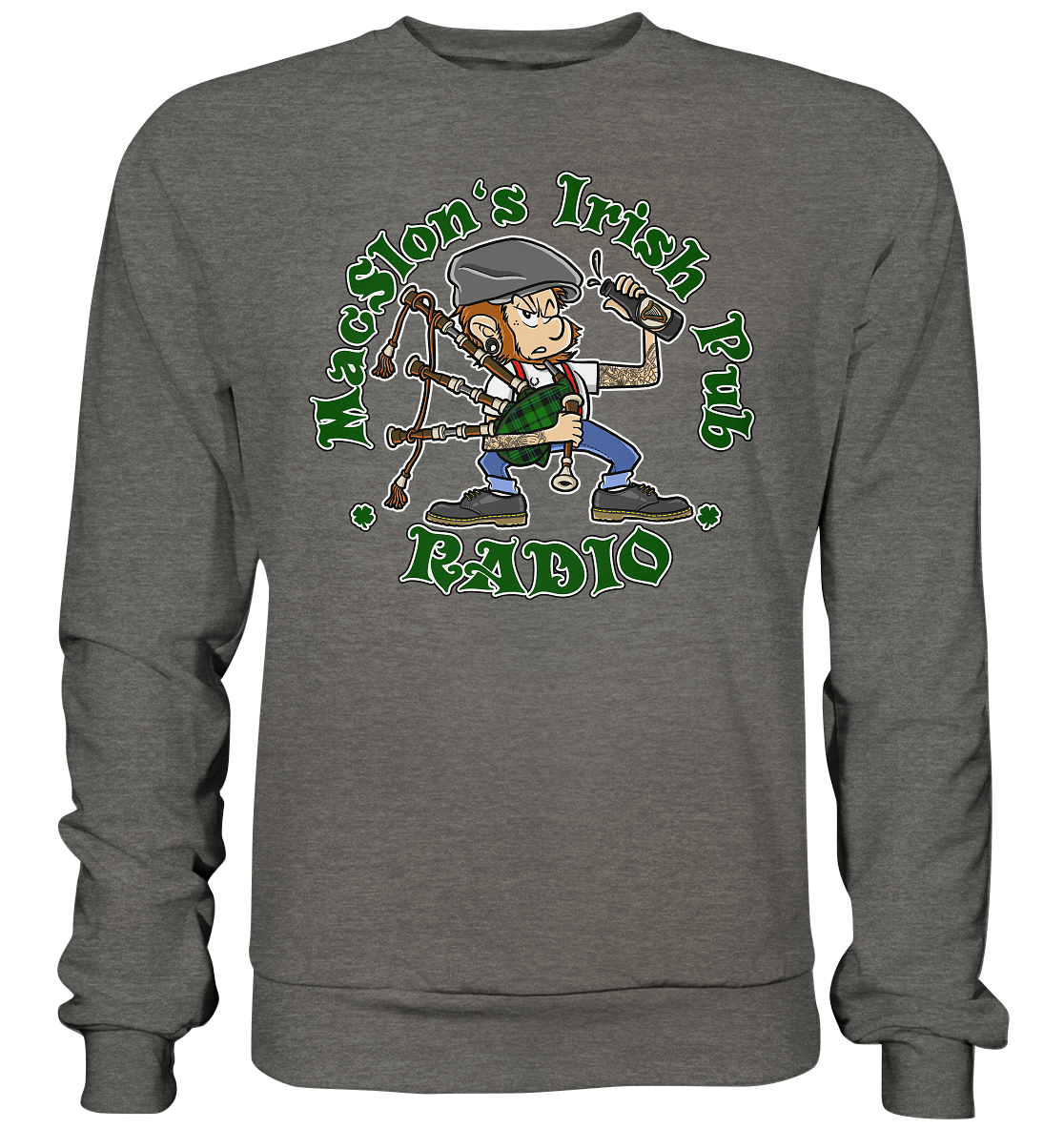 MacSlon's Radio "Classic Logo" - Basic Sweatshirt