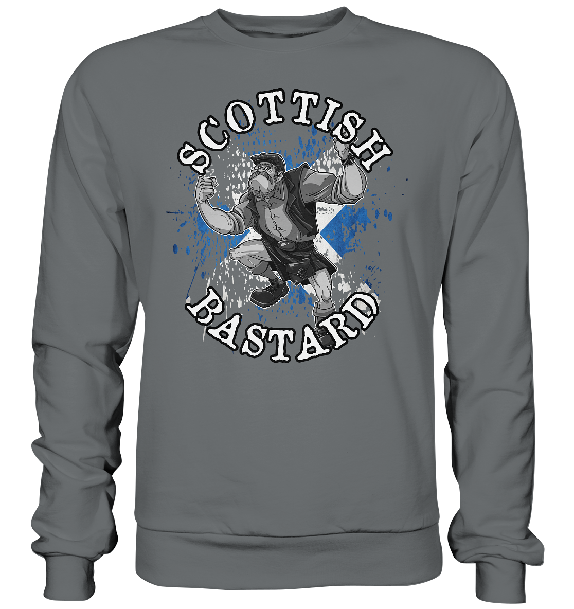 "Scottish Bastard" - Basic Sweatshirt