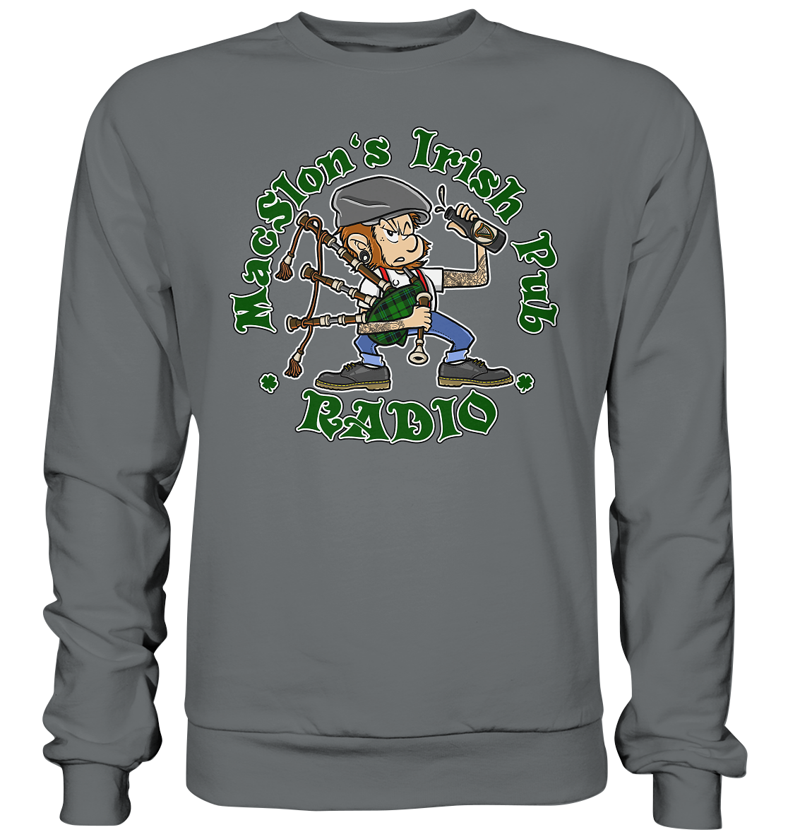 MacSlon's Radio "Classic Logo" - Basic Sweatshirt