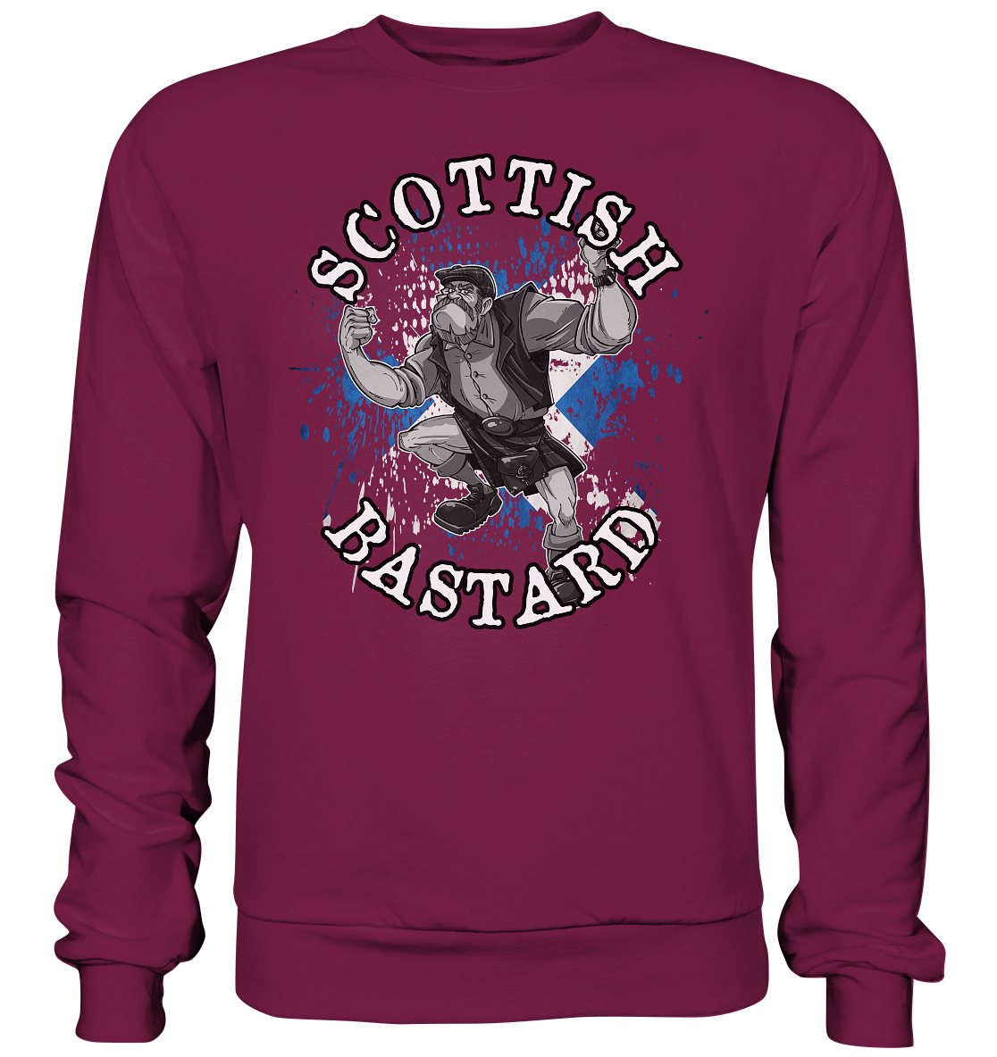 "Scottish Bastard" - Basic Sweatshirt