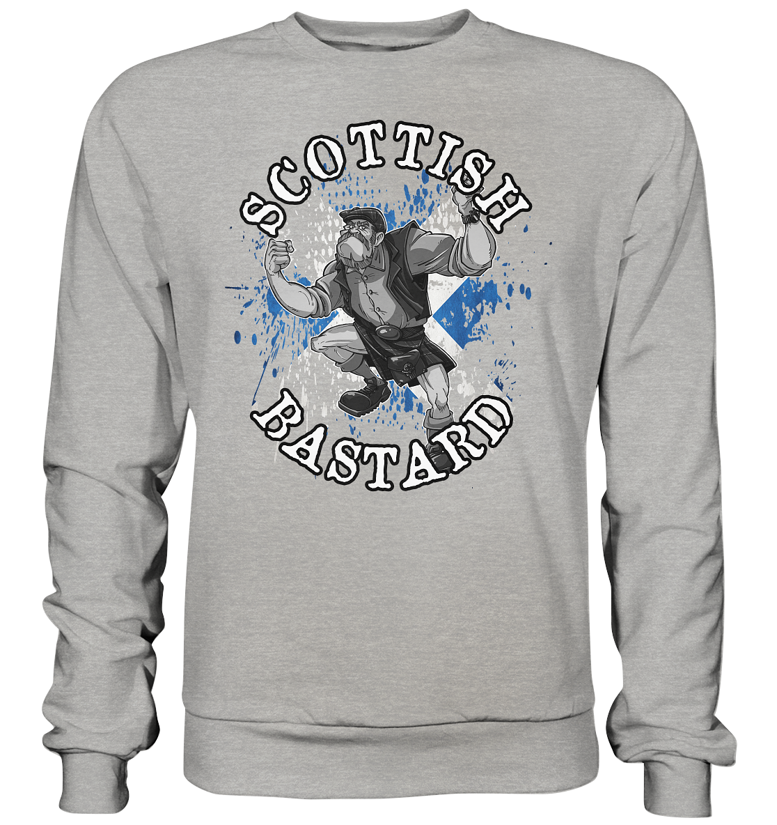 "Scottish Bastard" - Basic Sweatshirt