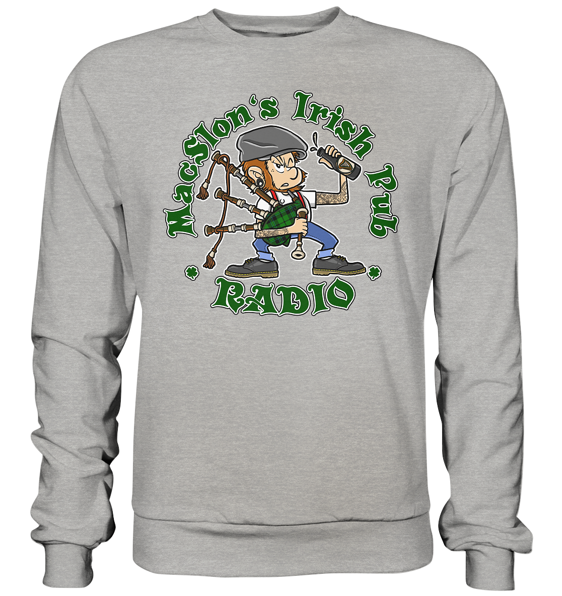 MacSlon's Radio "Classic Logo" - Basic Sweatshirt