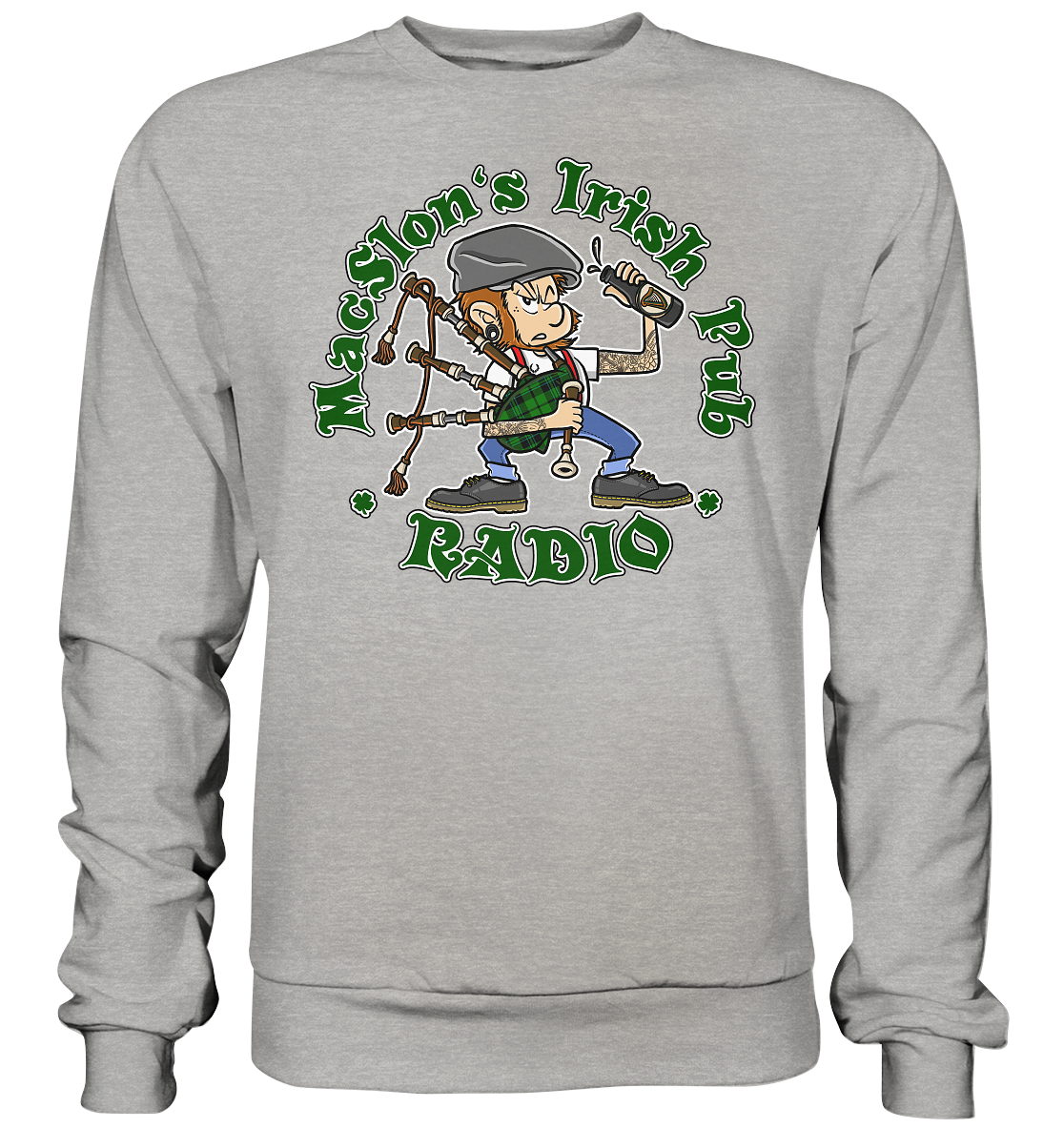 MacSlon's Radio "Classic Logo" - Basic Sweatshirt