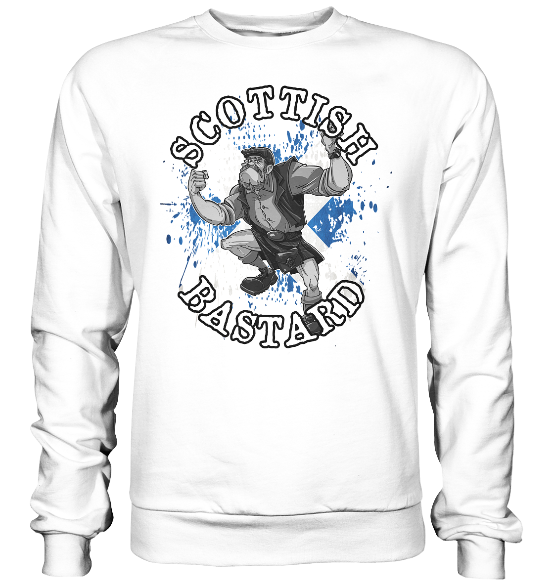 "Scottish Bastard" - Basic Sweatshirt