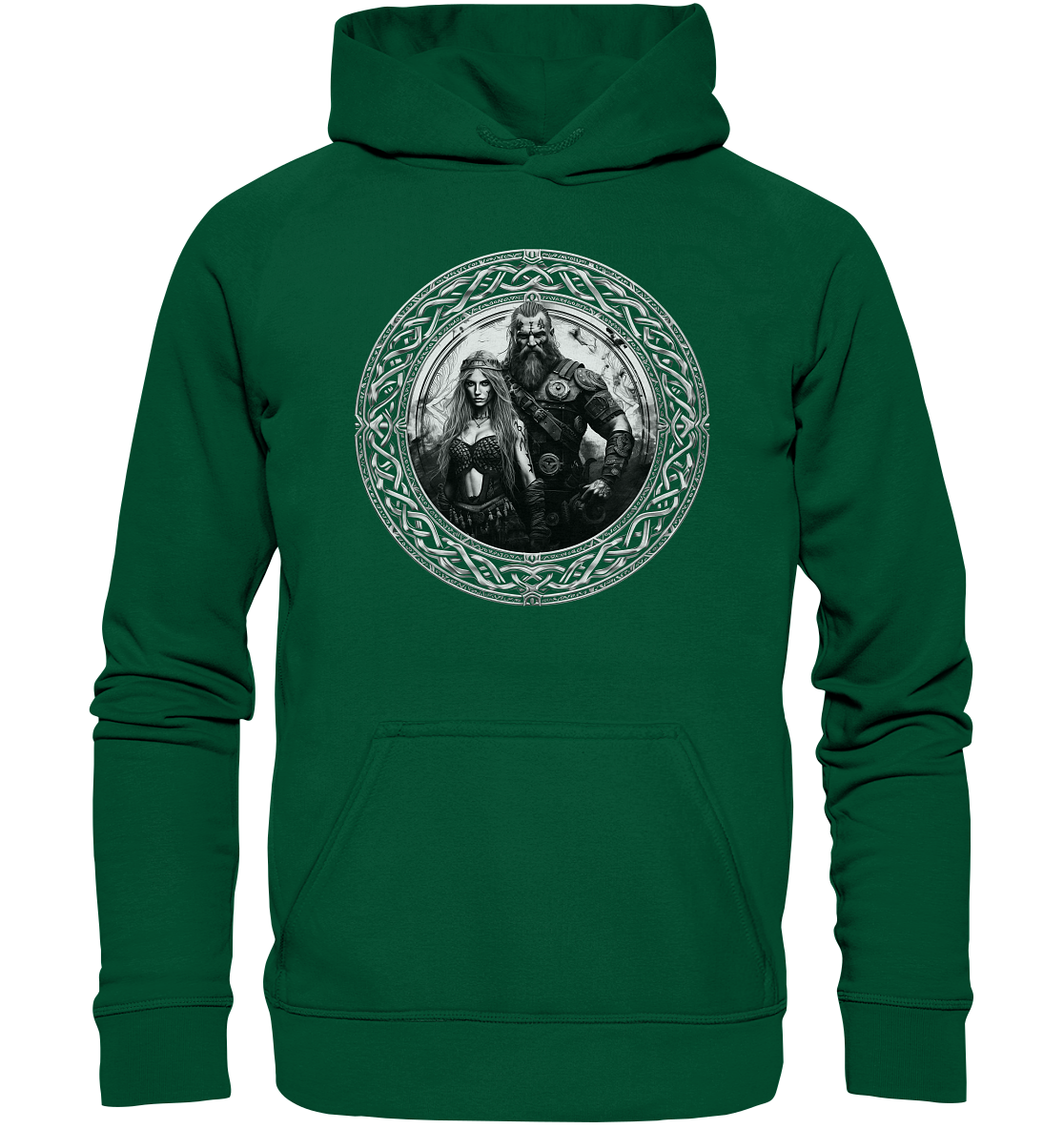 Celtic Warrior "Couple" - Basic Unisex Hoodie