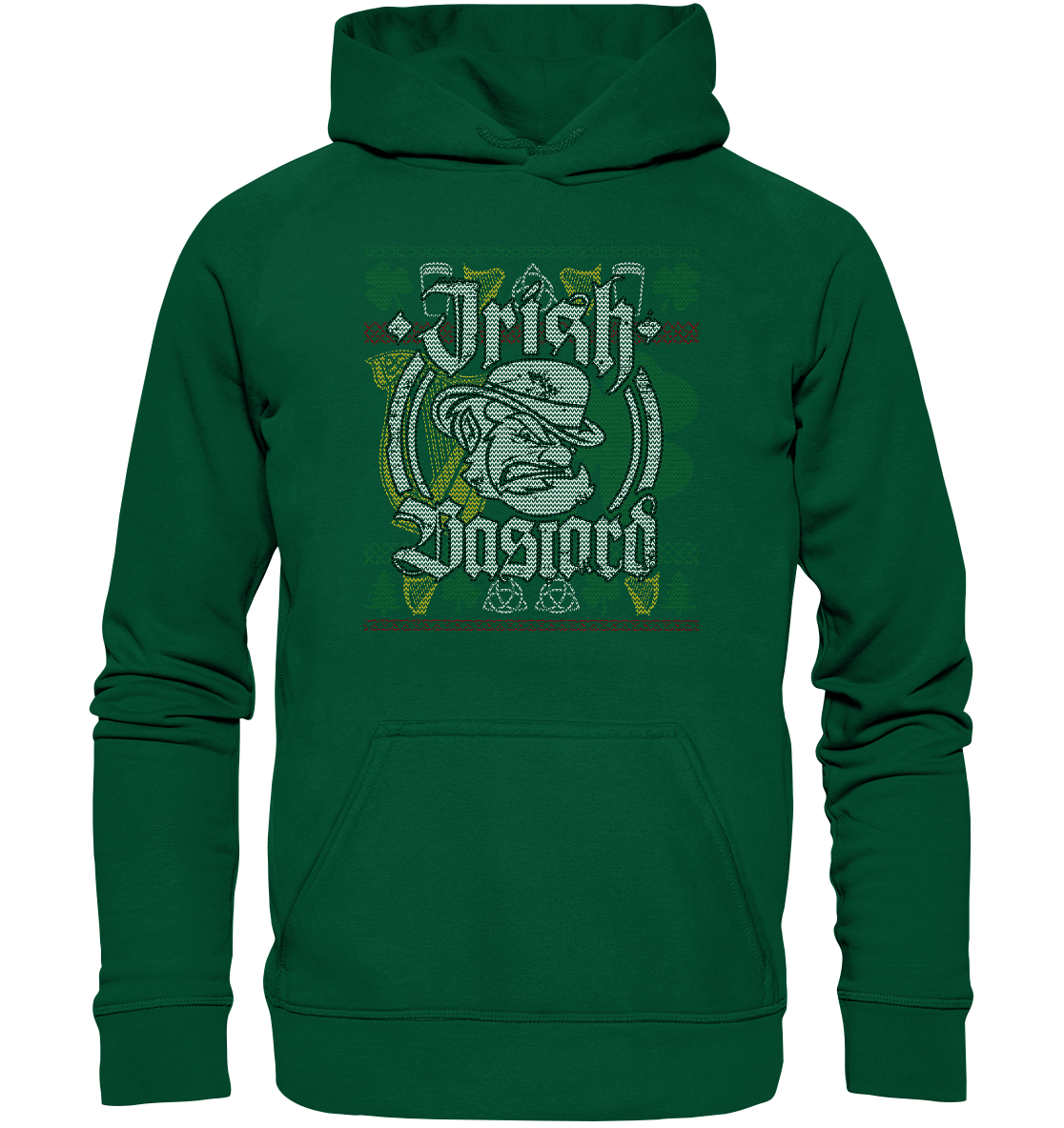 Irish Bastard (Christmas) - Basic Unisex Hoodie