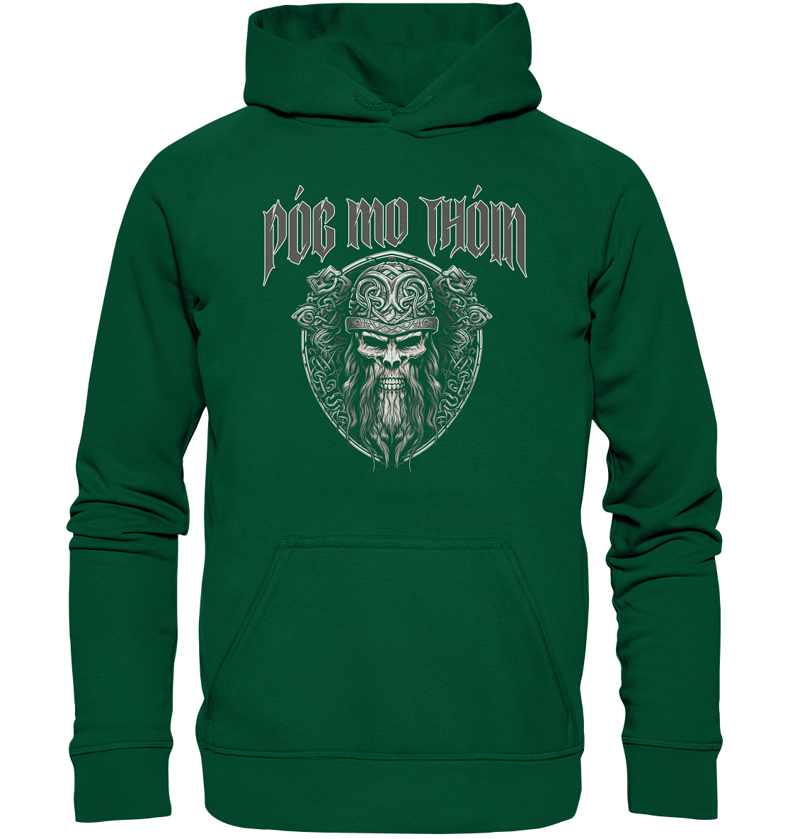 Póg Mo Thóin Streetwear "Celtic Warrior" - Basic Unisex Hoodie