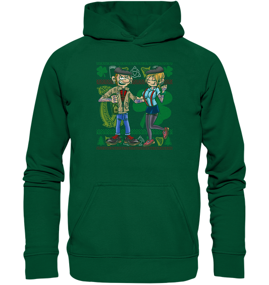 Irish Couple (Christmas) - Basic Unisex Hoodie