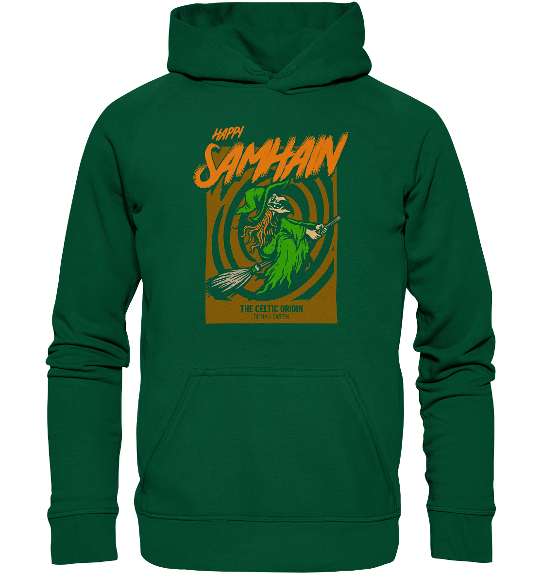 Happy Samhain "Witch" - Basic Unisex Hoodie