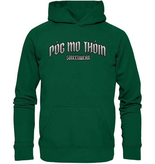 Póg Mo Thóin Streetwear "Logo" - Basic Unisex Hoodie