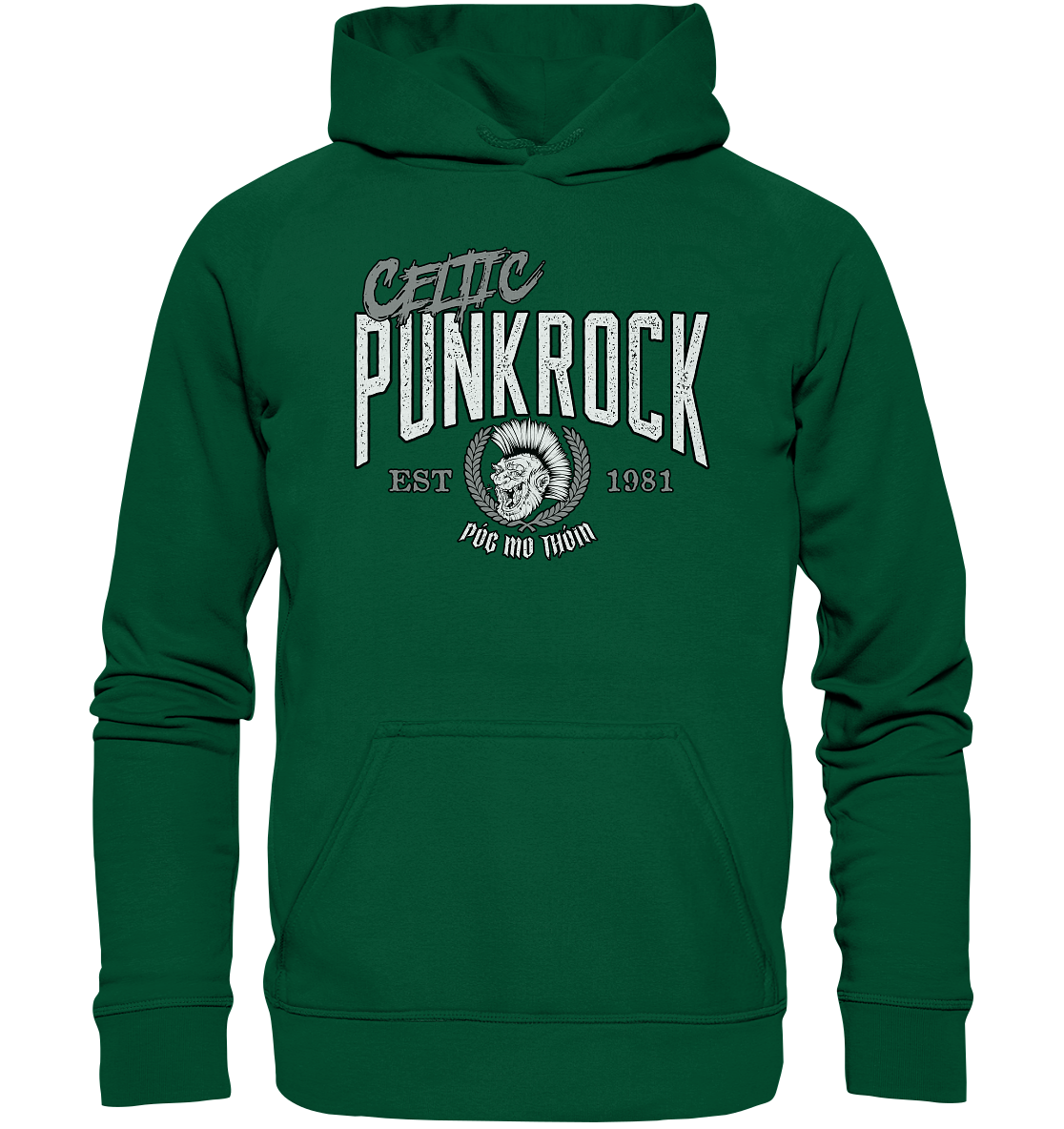 Póg Mo Thóin Streetwear "Celtic Punkrock"  - Basic Unisex Hoodie