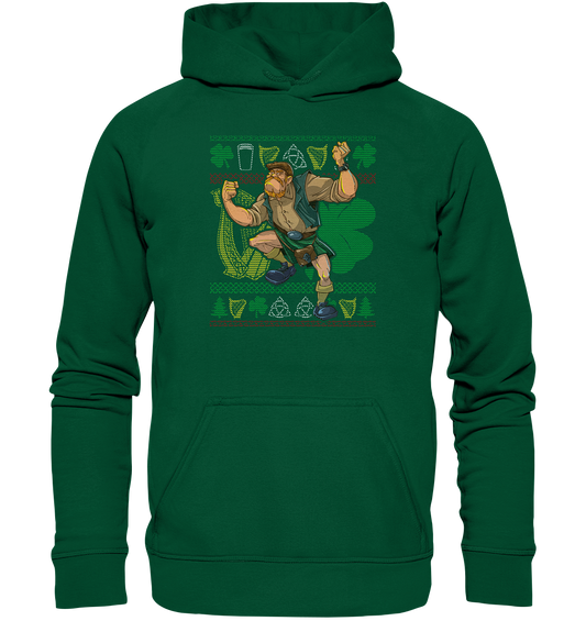 Irish Pub Fighter (Christmas) - Basic Unisex Hoodie