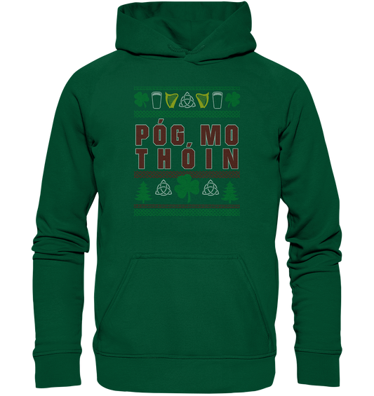 Póg Mo Thóin (Christmas) - Basic Unisex Hoodie